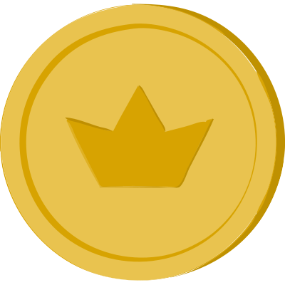 Gold coin clipart