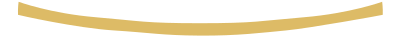 Gold curved up line handdrawn clipart