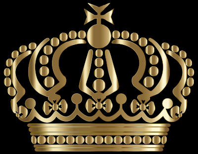 Gold German Imperial Crown clipart