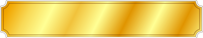 Gold Metal Sign (extended) clipart
