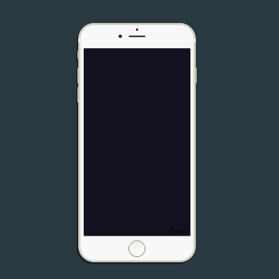 Gold New iPhone 6 Plus clipart