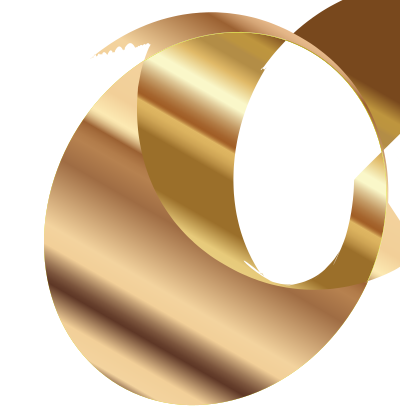 Gold Ring Standing clipart