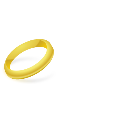 Gold Rings clipart
