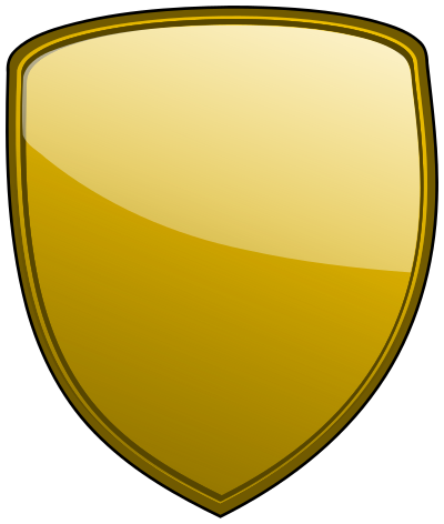 Gold Shield clipart