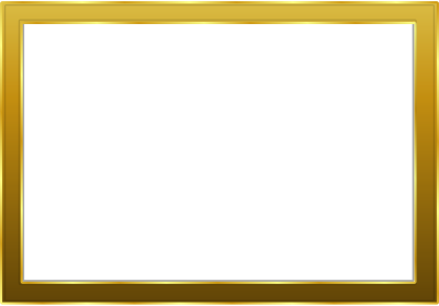 Gold Snowflake Frame clipart