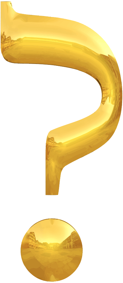 Gold typography ? clipart