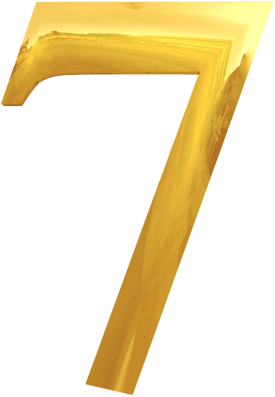 Gold typography 7 clipart
