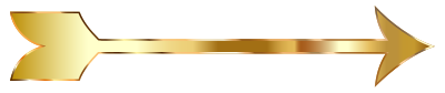 Golden Arrow No Background clipart