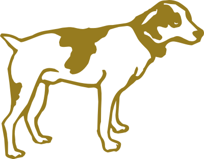 Golden dog clipart
