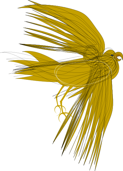 Golden eagle clipart