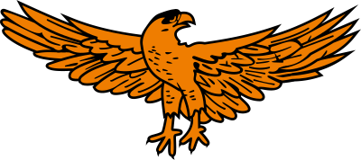 Golden eagle clipart