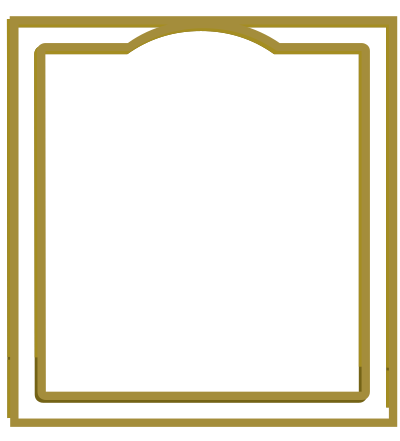 Golden frame clipart