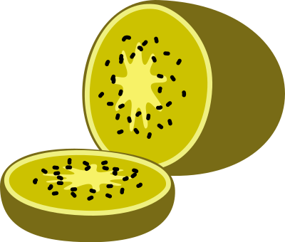 Golden Kiwi clipart