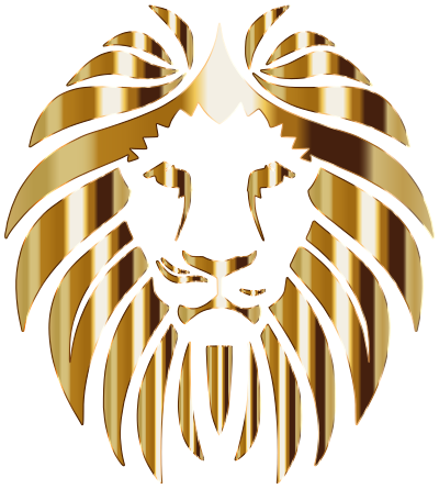Golden Lion 3 No Background clipart