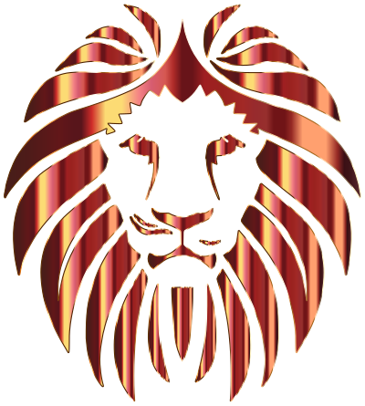 Golden Lion 5 No Background clipart