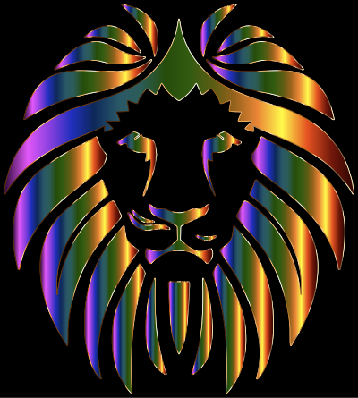 Golden Lion Enhanced clipart