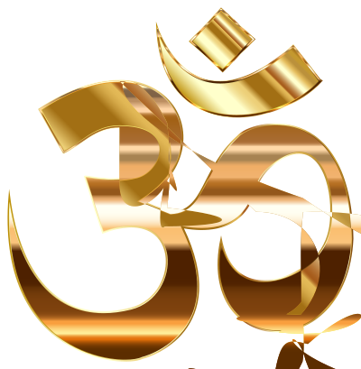 Golden Om Symbol No Background clipart