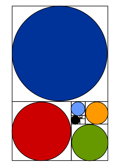 Golden ratio clipart
