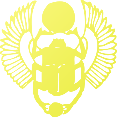 Golden Scarab clipart