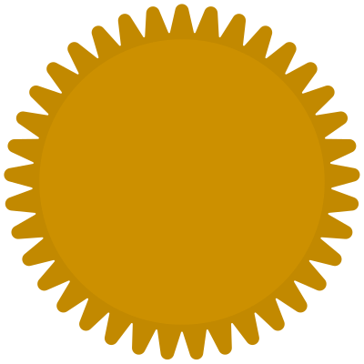 Golden Seal clipart