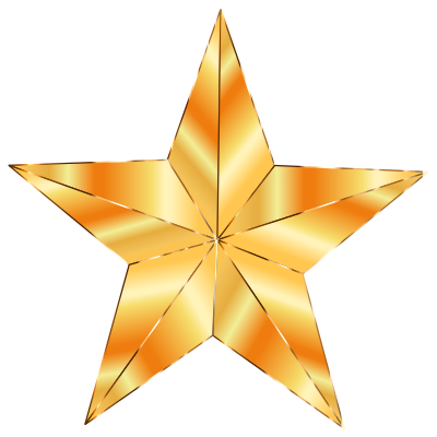 Golden Star clipart