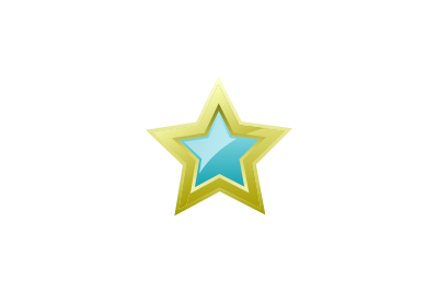 Golden Star clipart
