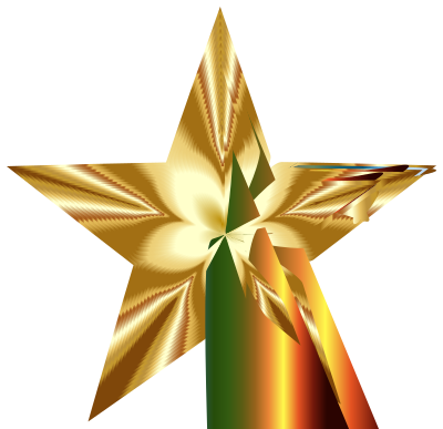 Golden Star Blossom clipart
