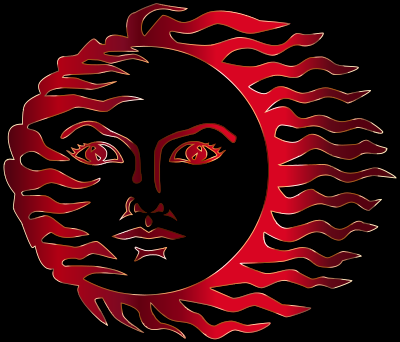 Golden Visage 13 clipart