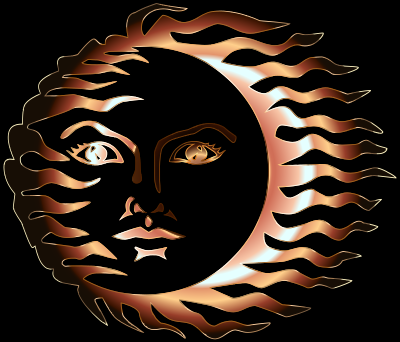Golden Visage 16 clipart