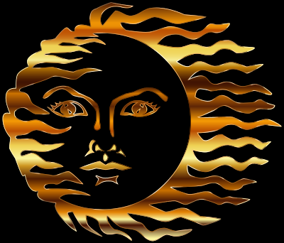 Golden Visage 17 clipart