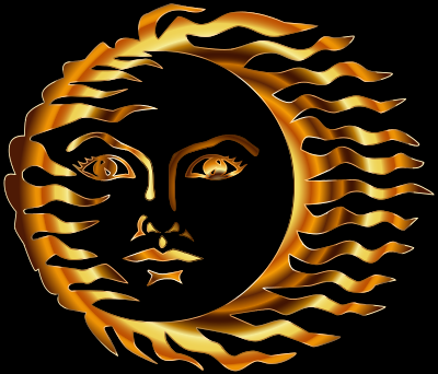 Golden Visage 18 clipart