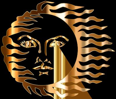 Golden Visage clipart