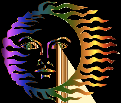 Golden Visage 3 clipart