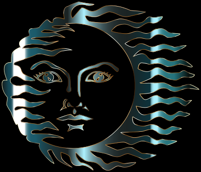 Golden Visage 6 clipart