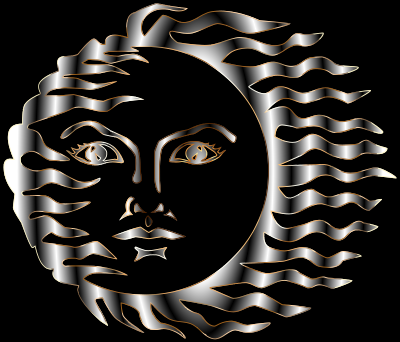 Golden Visage 8 clipart