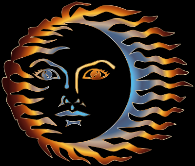 Golden Visage 9 clipart