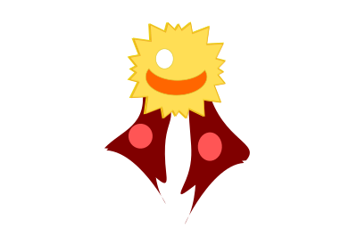 Gold/red Ribbon clipart