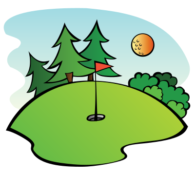 Golf Course clipart