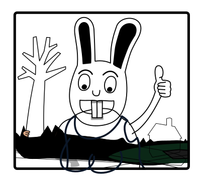 Good rabbit clipart