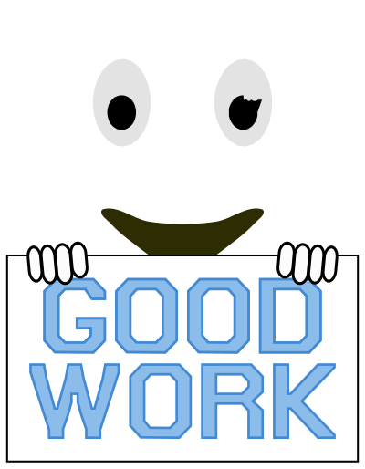 Good Work clipart