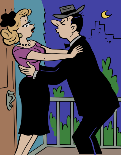 Goodnight Kiss - Colour Remix clipart