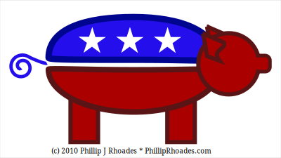 GOP Pig clipart