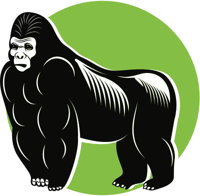 Gorilla (#1) clipart