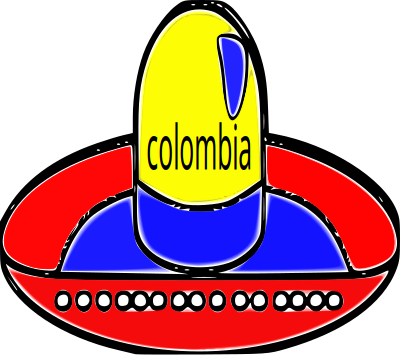 Gorro "colombiano" clipart