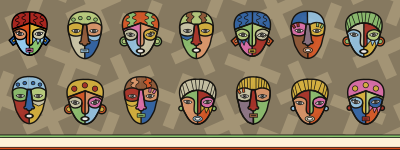 Gospel Masks clipart