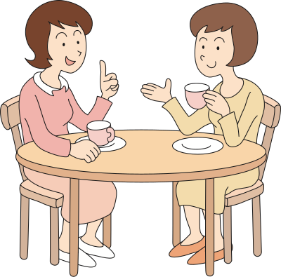 Gossiping Women clipart
