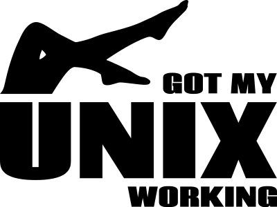 Got my UNIX working clipart