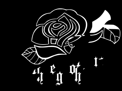 Gothic flag clipart
