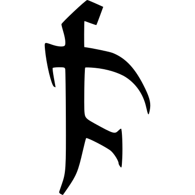 Gothic Glyph 1 clipart