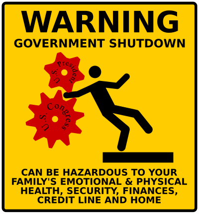 Government Shutdown clipart